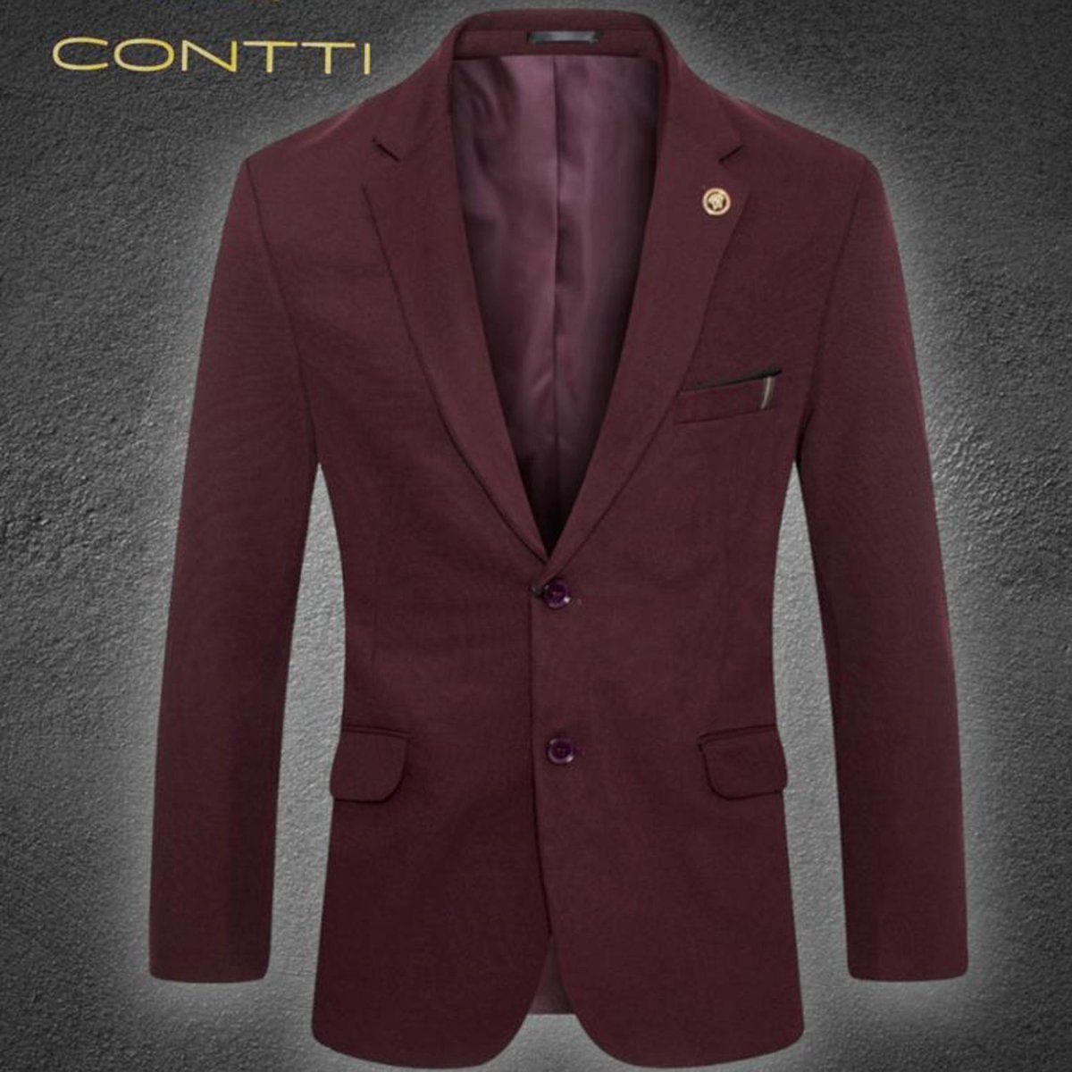 Saco Vaquero para Hombre Contti Color Marron CT-2082MAR - Contti