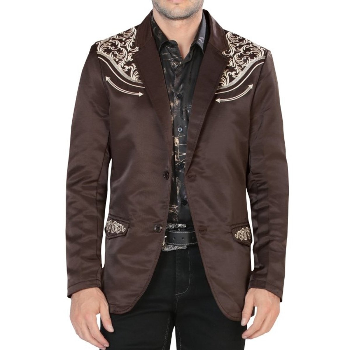 Saco Vaquero para Hombre LAM-494C - Lamasini