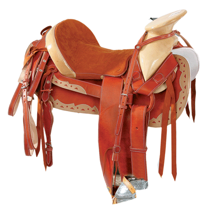 Silla de Montar Cola de Pato Estilo WD-570 - caballobronco.com