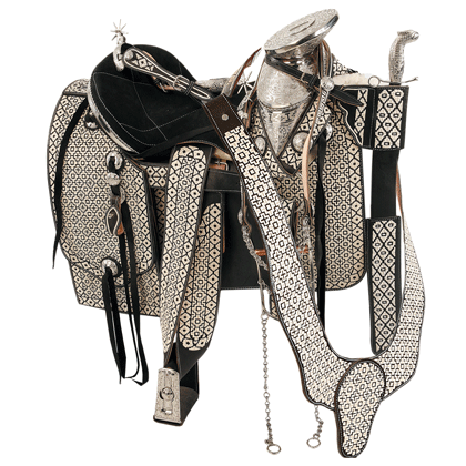 Silla Montar Piteada Estilo WD-577 - caballobronco.com