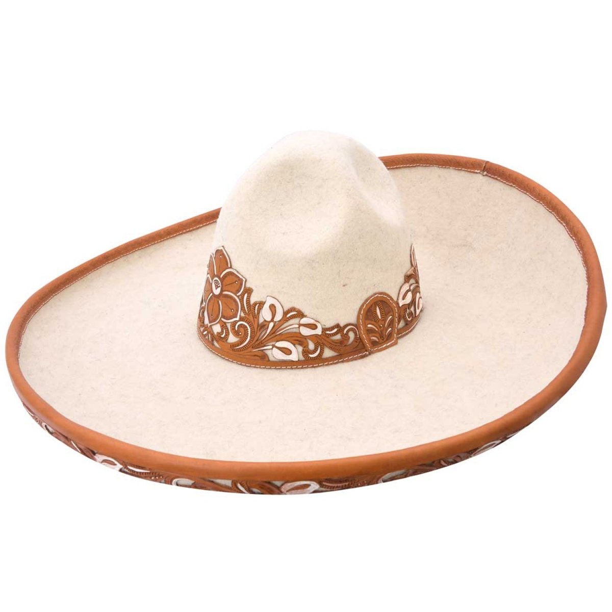 Sombrero Charro Fino de Lana Original WD-769 - White Diamonds Boots