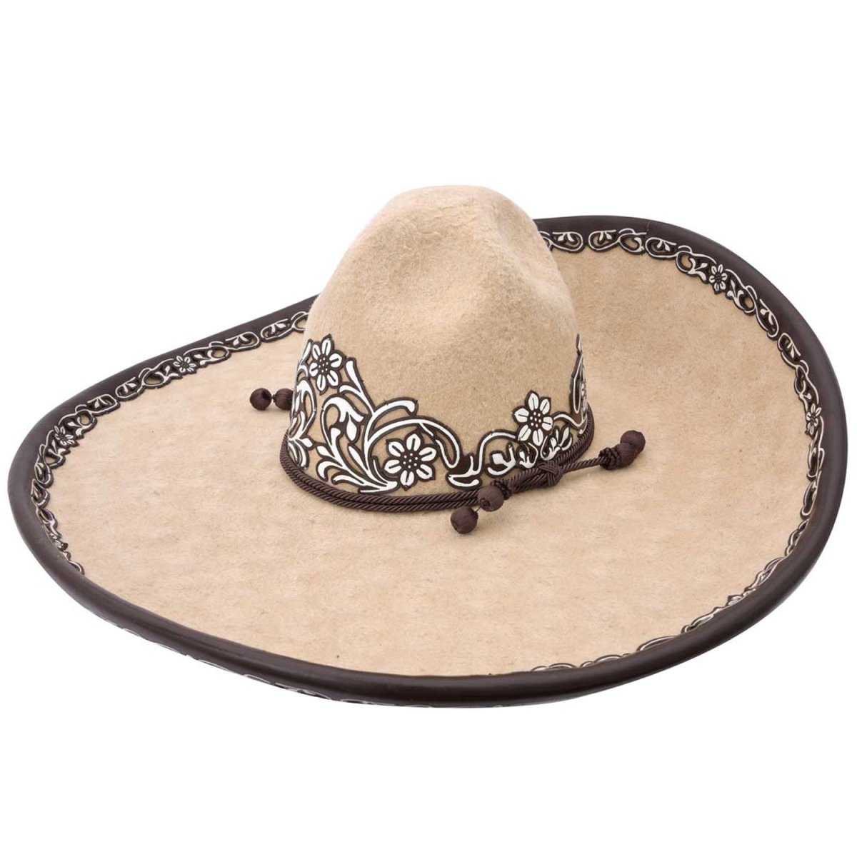 Sombrero Charro Fino de Lana Original WD-770 - White Diamonds Boots