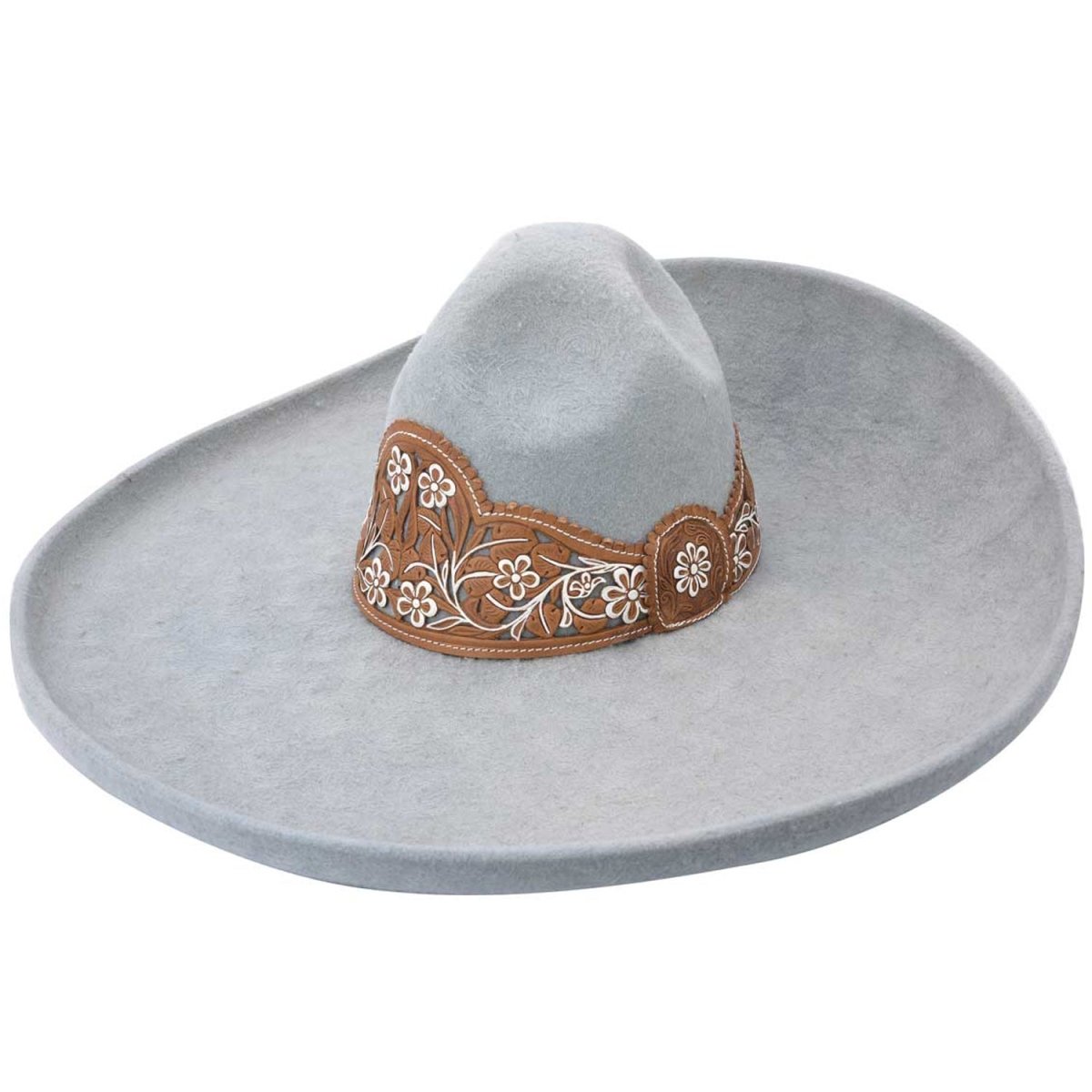 Sombrero Charro Fino de Lana Original WD-777 - White Diamonds Boots