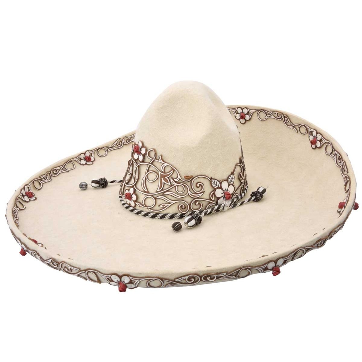 Sombrero Charro Fino de Pelo de Conejo Original WD-763 - White Diamonds Boots