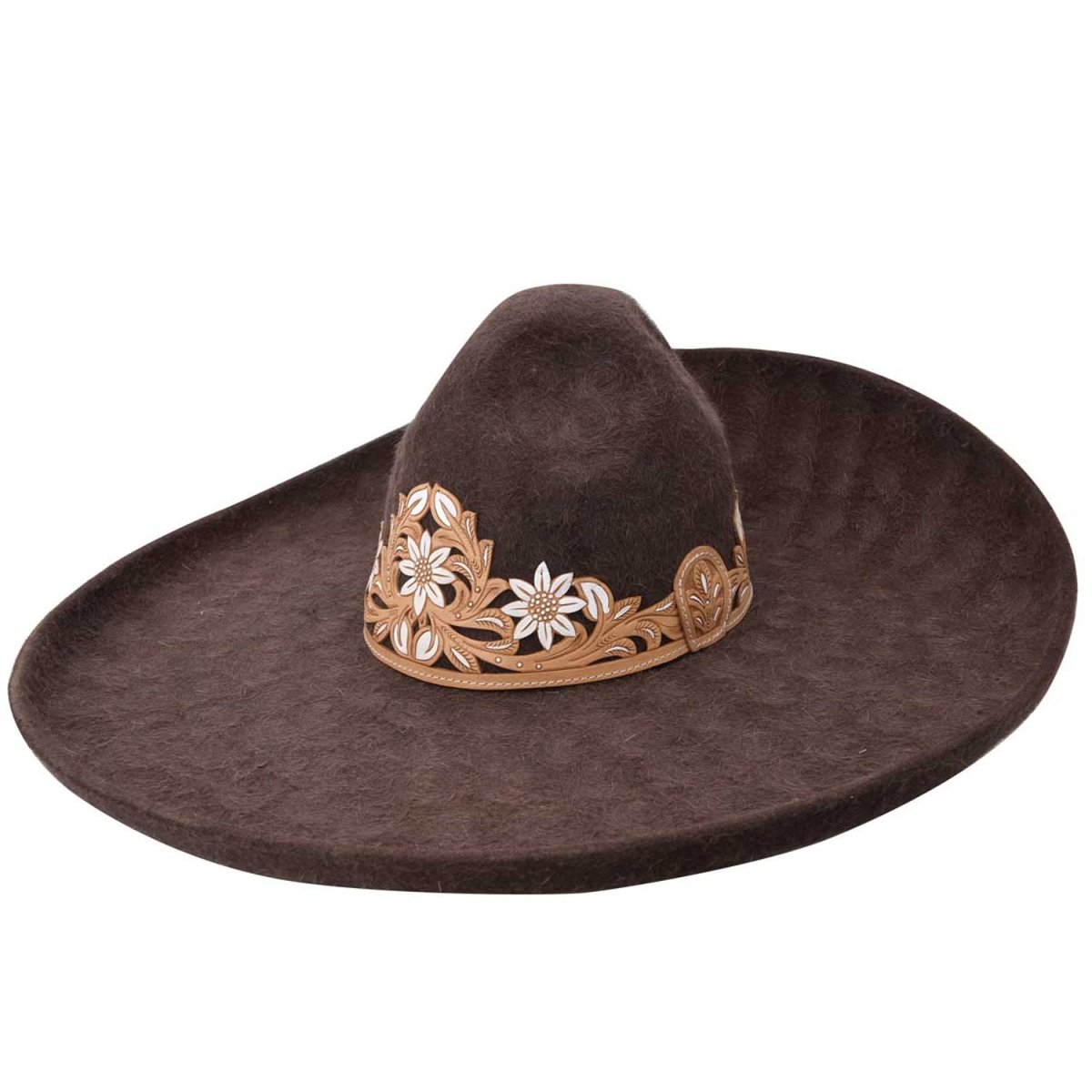 Sombrero Charro Fino de Pelo de Conejo Original WD-764 - White Diamonds Boots