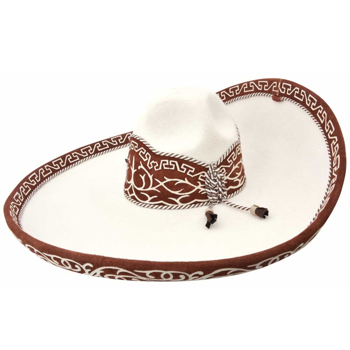 Sombrero Charro Fino Galoneado WD-780 - White Diamonds Boots