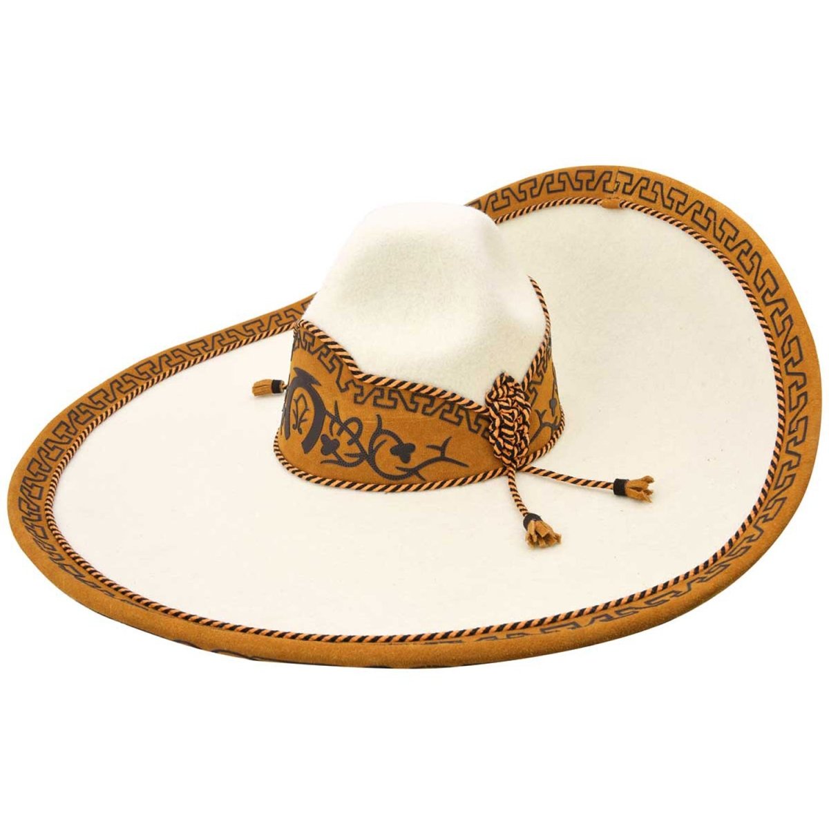 Sombrero Charro Fino Galoneado WD-783 - White Diamonds Boots