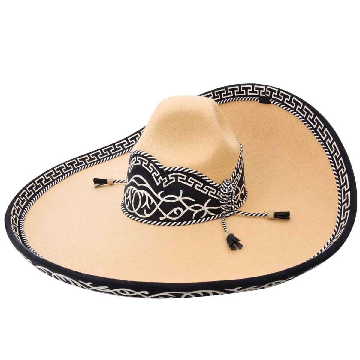 Sombrero Charro Fino Galoneado WD-786 - White Diamonds Boots
