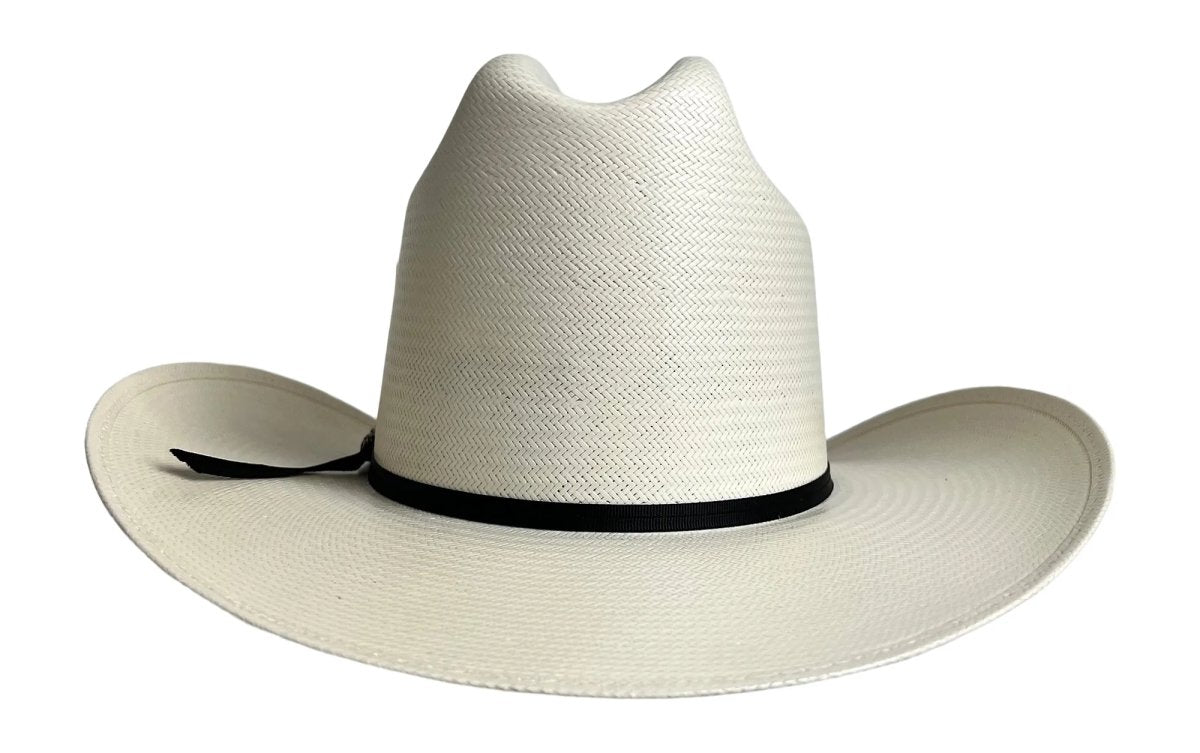Sombrero Cuernos Chuecos 100X Horma Durango con Plumas - Cuernos Chuecos