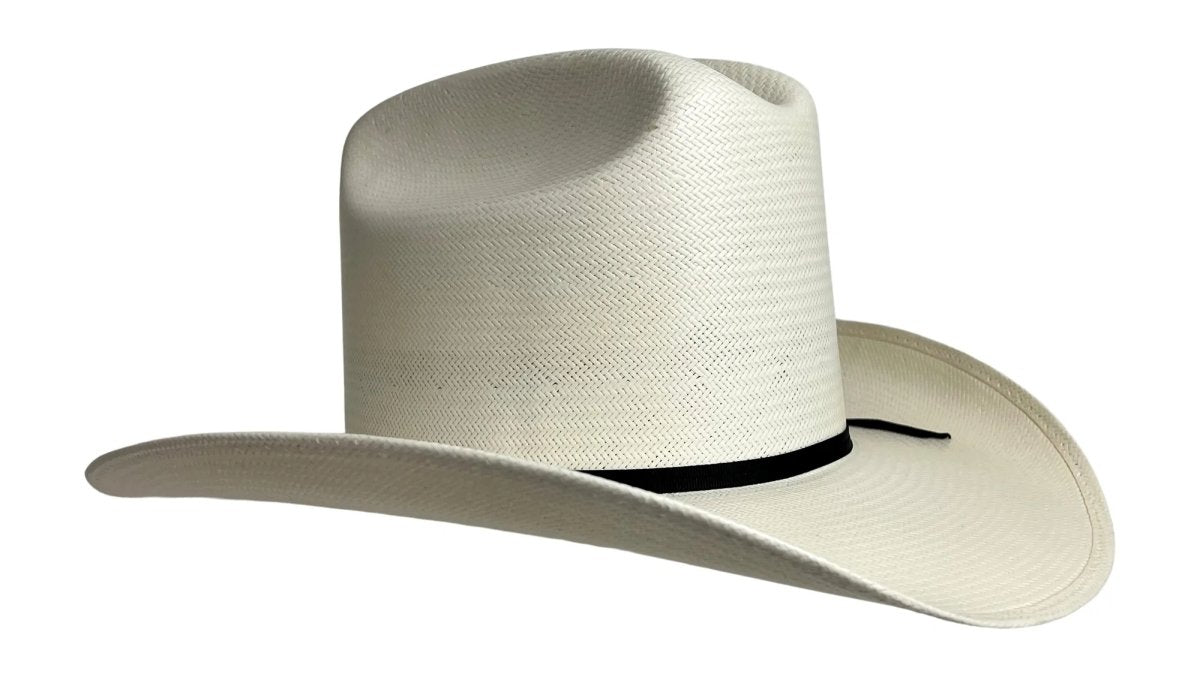 Sombrero Cuernos Chuecos 100X Horma Durango con Plumas - Cuernos Chuecos