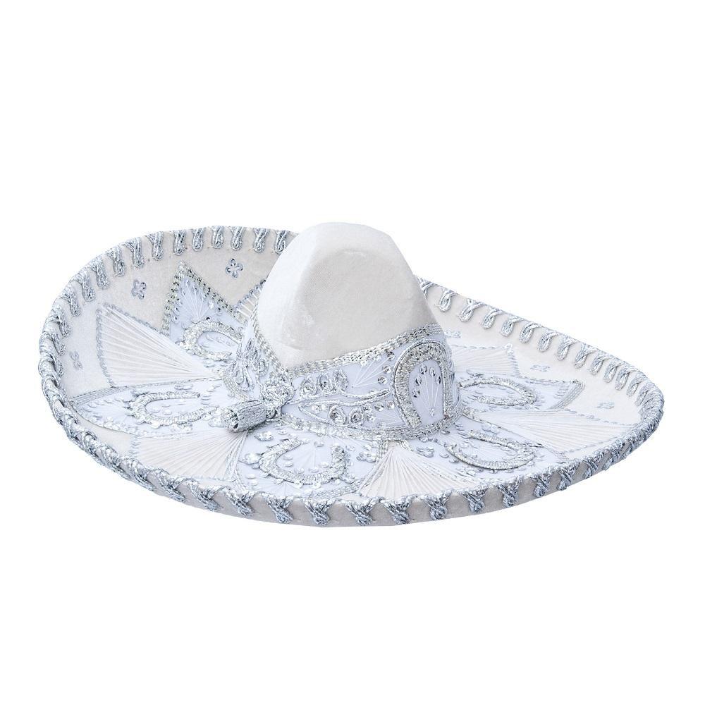 Sombrero de Charro de Gala Bordado Fino Hilo Metálico para Hombre imp-71159 - Impormexico