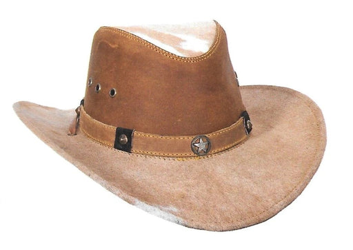Sombrero de Piel Original Color Cafe Stone Hats TOM-7108 - Tombstone