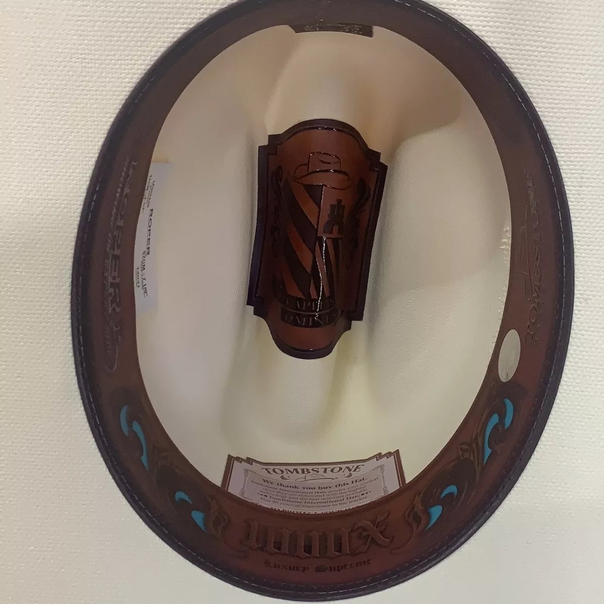 Sombrero Tombstone 1,000X Horma Roper Copa Baja - Tombstone