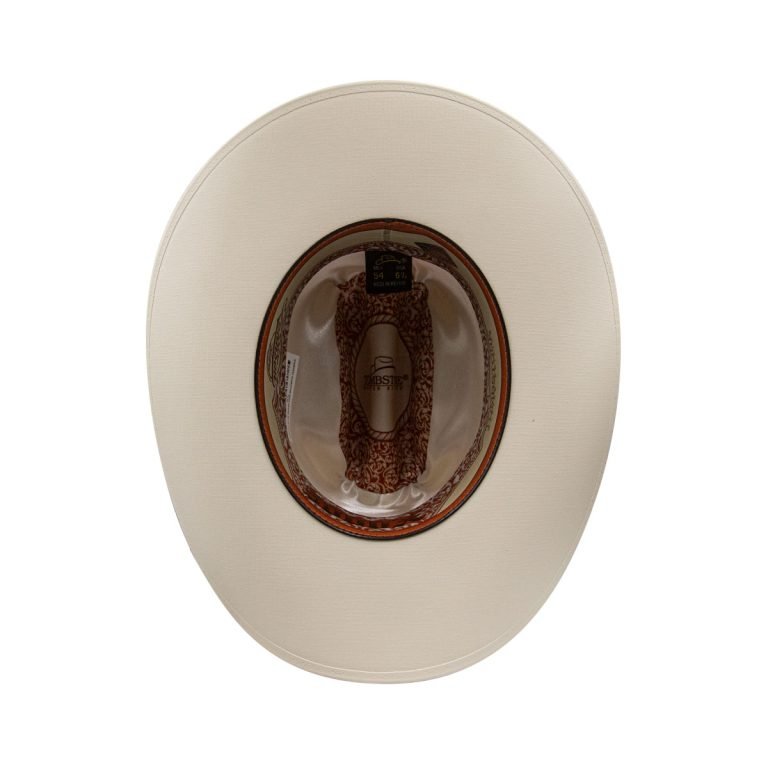 Sombrero Tombstone 5,000X Estilo El Fantasma con Plumas Ala 3 1/2" - Tombstone