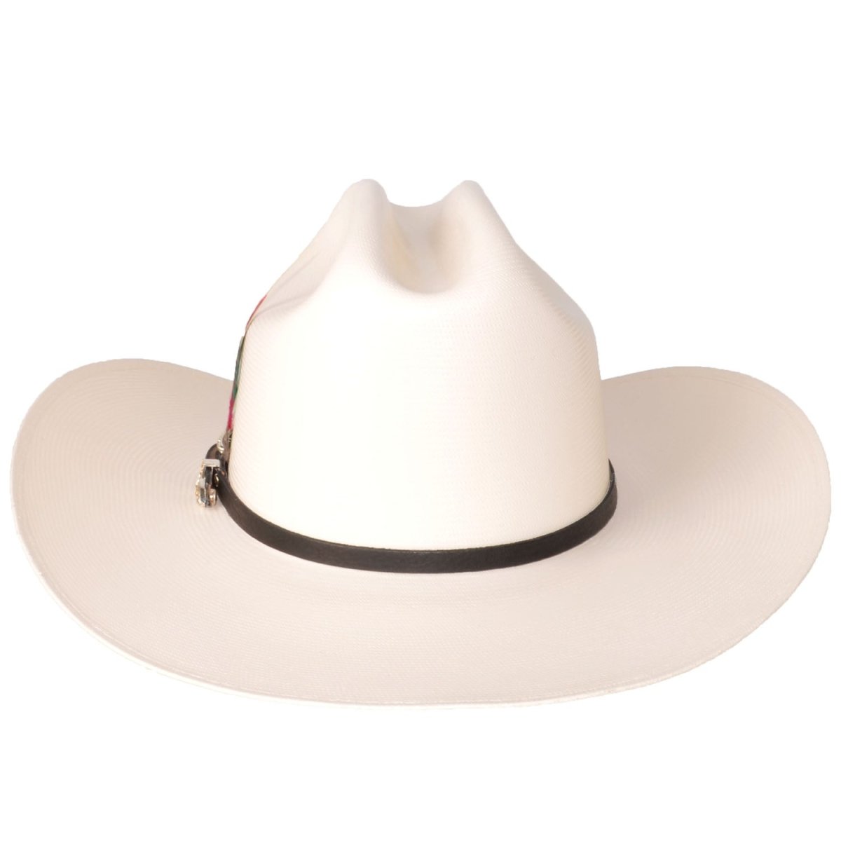 Sombrero Vaquero 10,000X Estilo El Fantasma con Plumas TEN-10KXFAN - Tennessee Hats