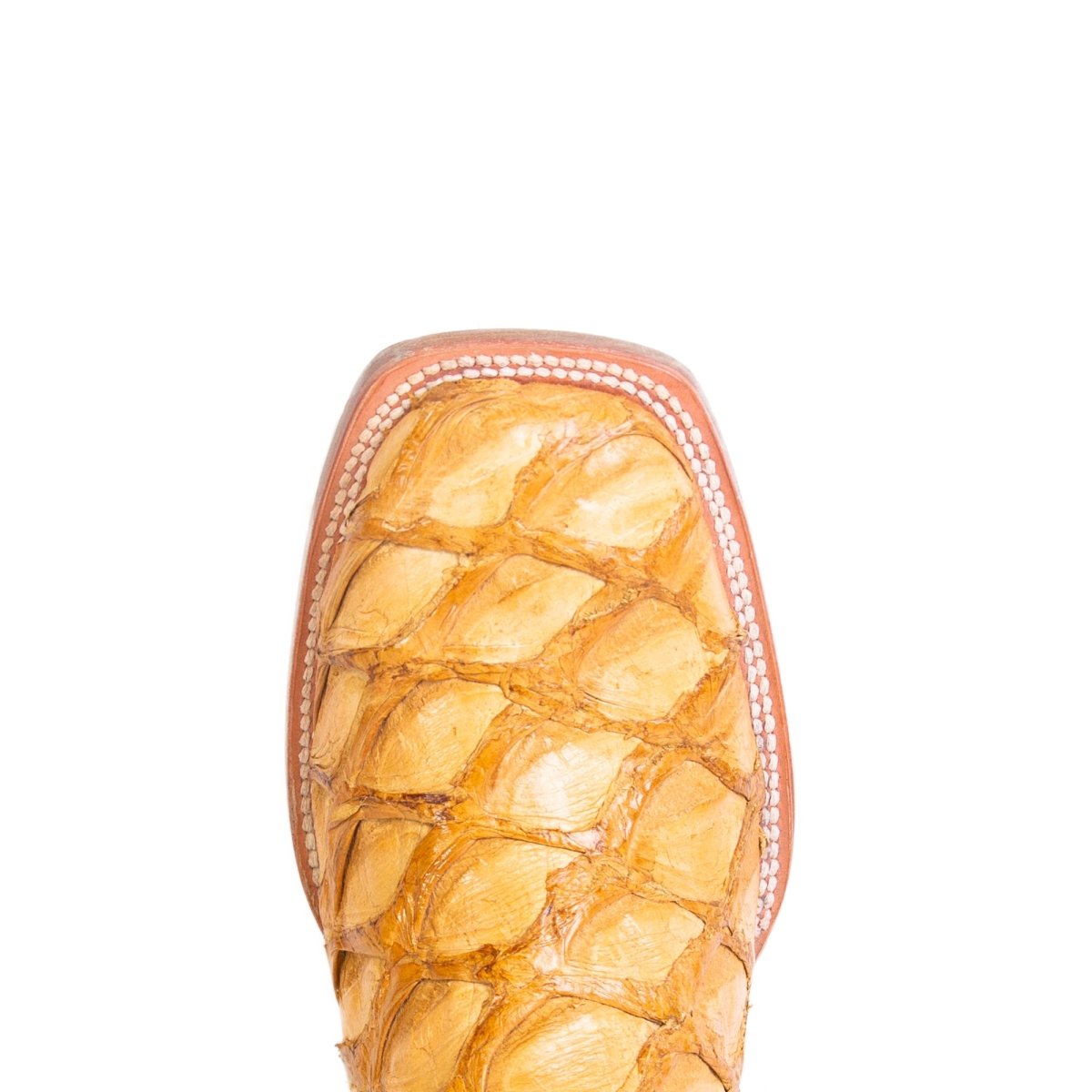 Tanner Mark Men's Genuine Monster Fish Square Toe Boots Buttercup TMX201318 - Tanner Mark Boots