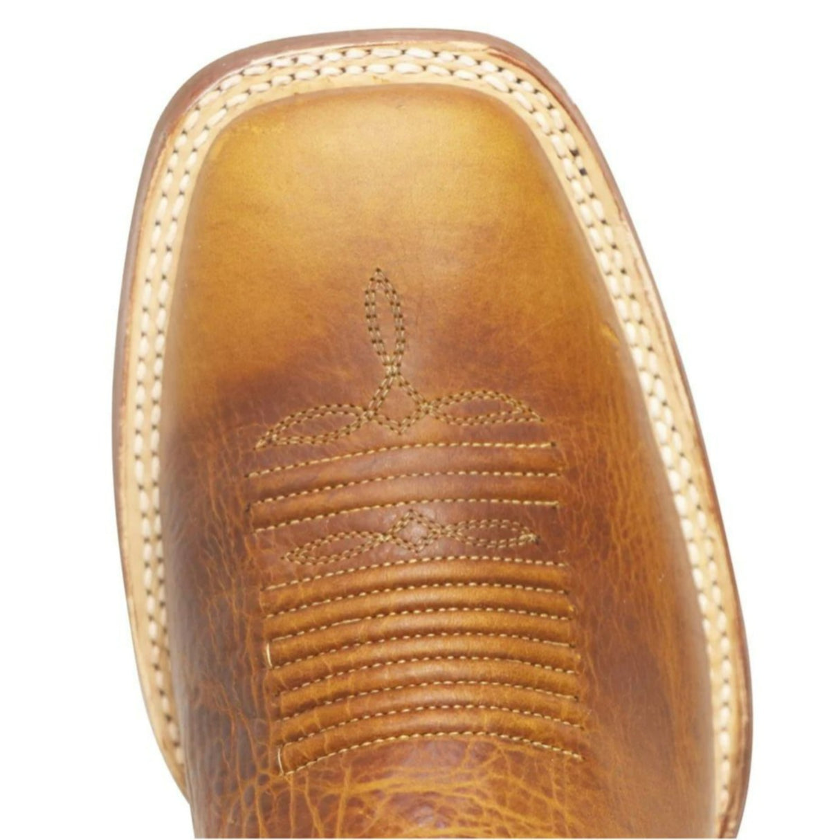 Tanner Mark Men's Gus Square Toe Leather Boots Damiana Tan (Orange) - Tanner Mark Boots