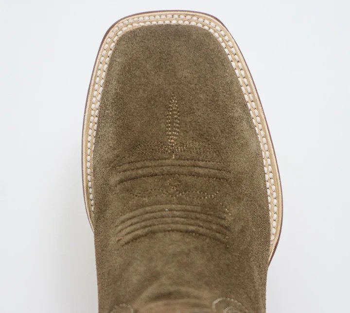 Tanner Mark Women's The Mollee Square Toe Leather Boots Brown - Tanner Mark Boots