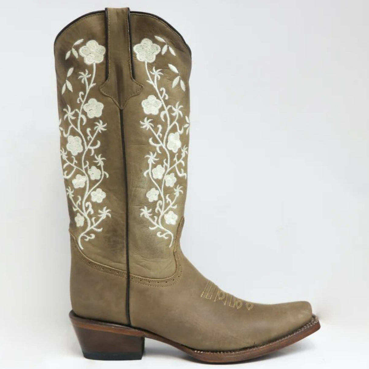 Tanner Mark Women's Turin Square Toe Leather Boots Crazy Brown - Tanner Mark Boots