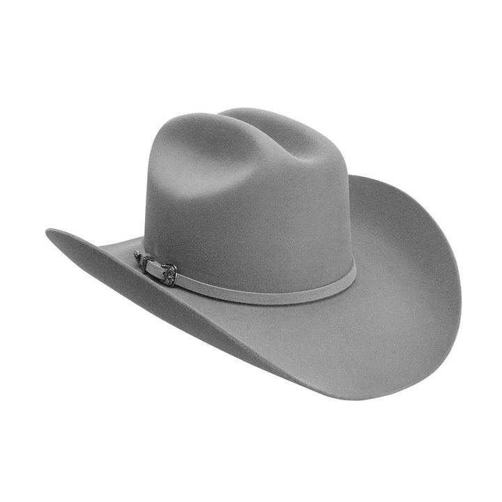 Texan or Cowboy Hat 50X Julion Last Silver Color Joe Boots