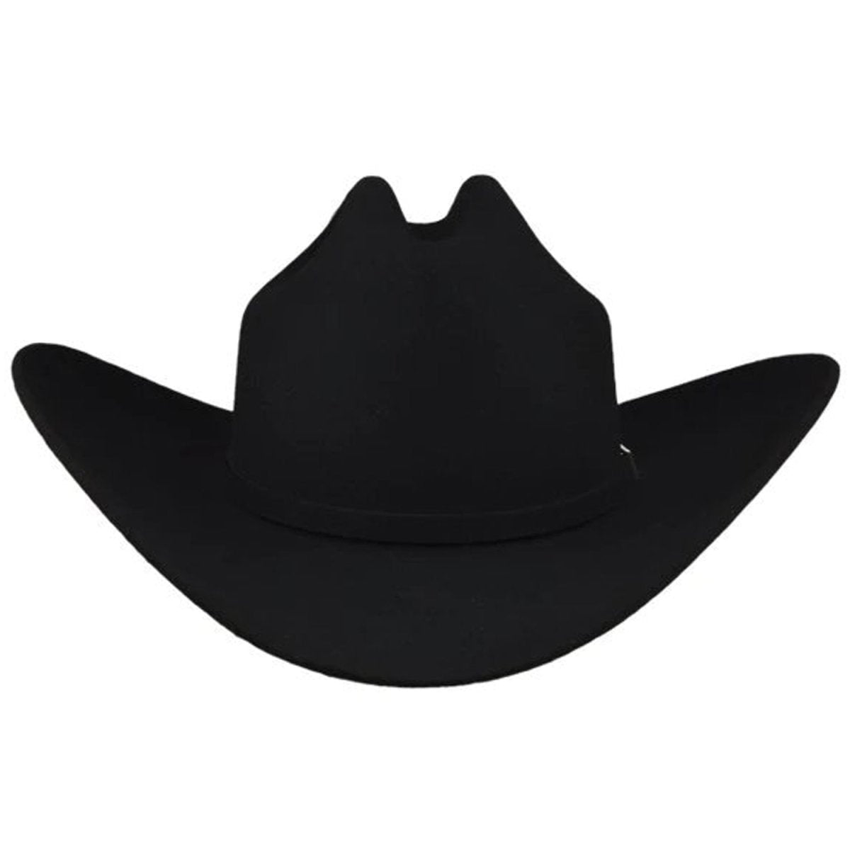 Texana Cuernos Chuecos 10X Horma Sinaloa Color Negro - Cuernos Chuecos