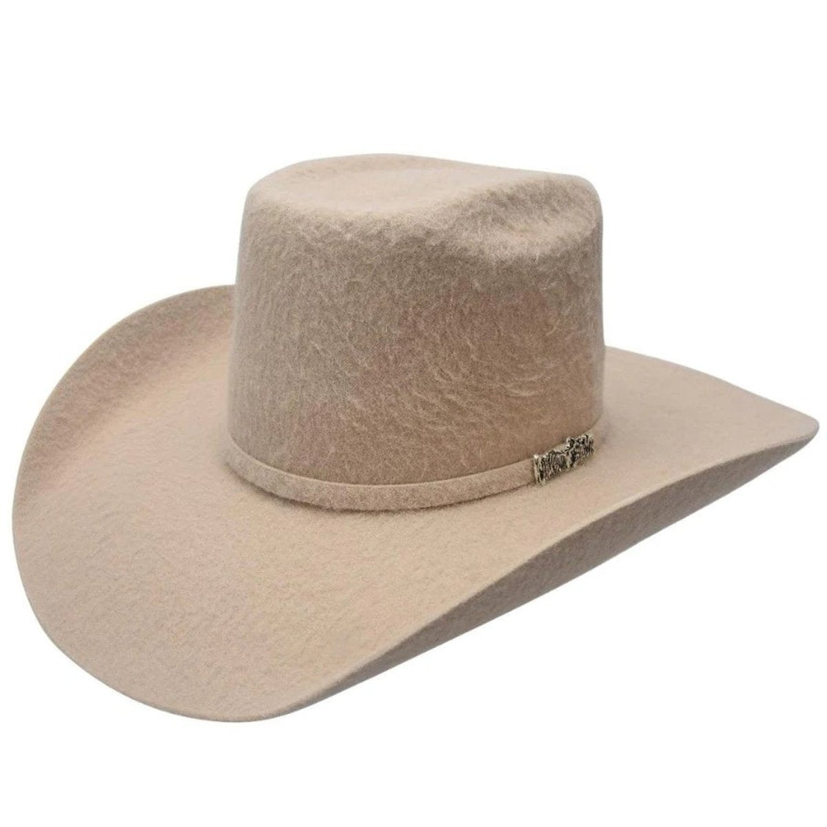 Texana Cuernos Chuecos 30X Color Beige Vakera Grizzly Pelo de Conejo - Cuernos Chuecos