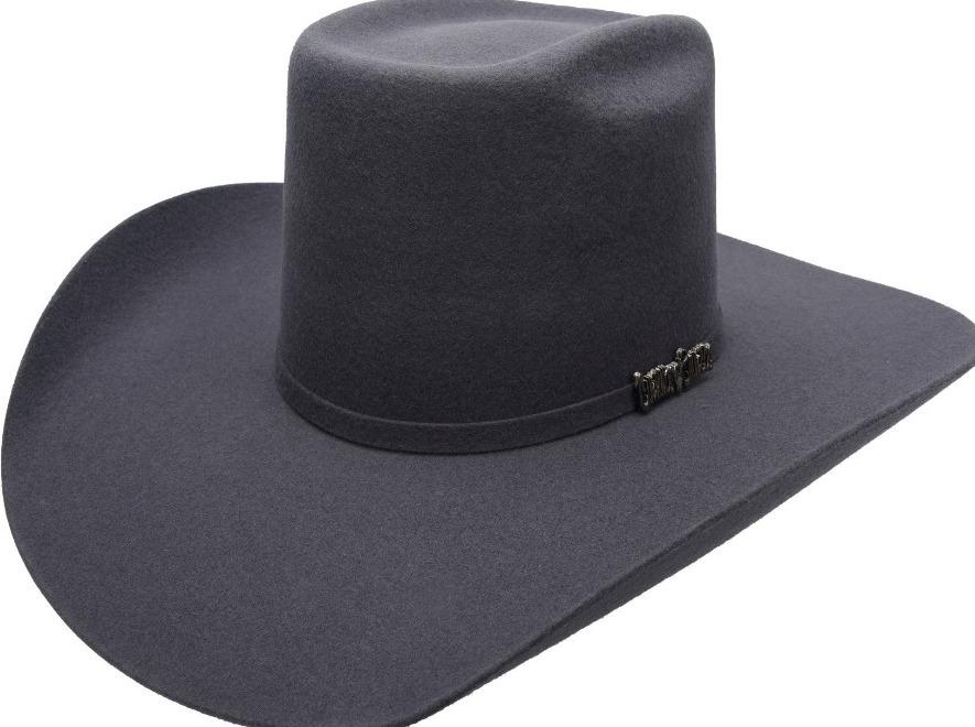 Texana Cuernos Chuecos 6X Color Gris Plomo Horma Vakera CC-0408 - Cuernos Chuecos