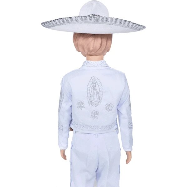 Traje Charro para Niño (TODO INCLUIDO) Blanco imp-7220 - Impormexico