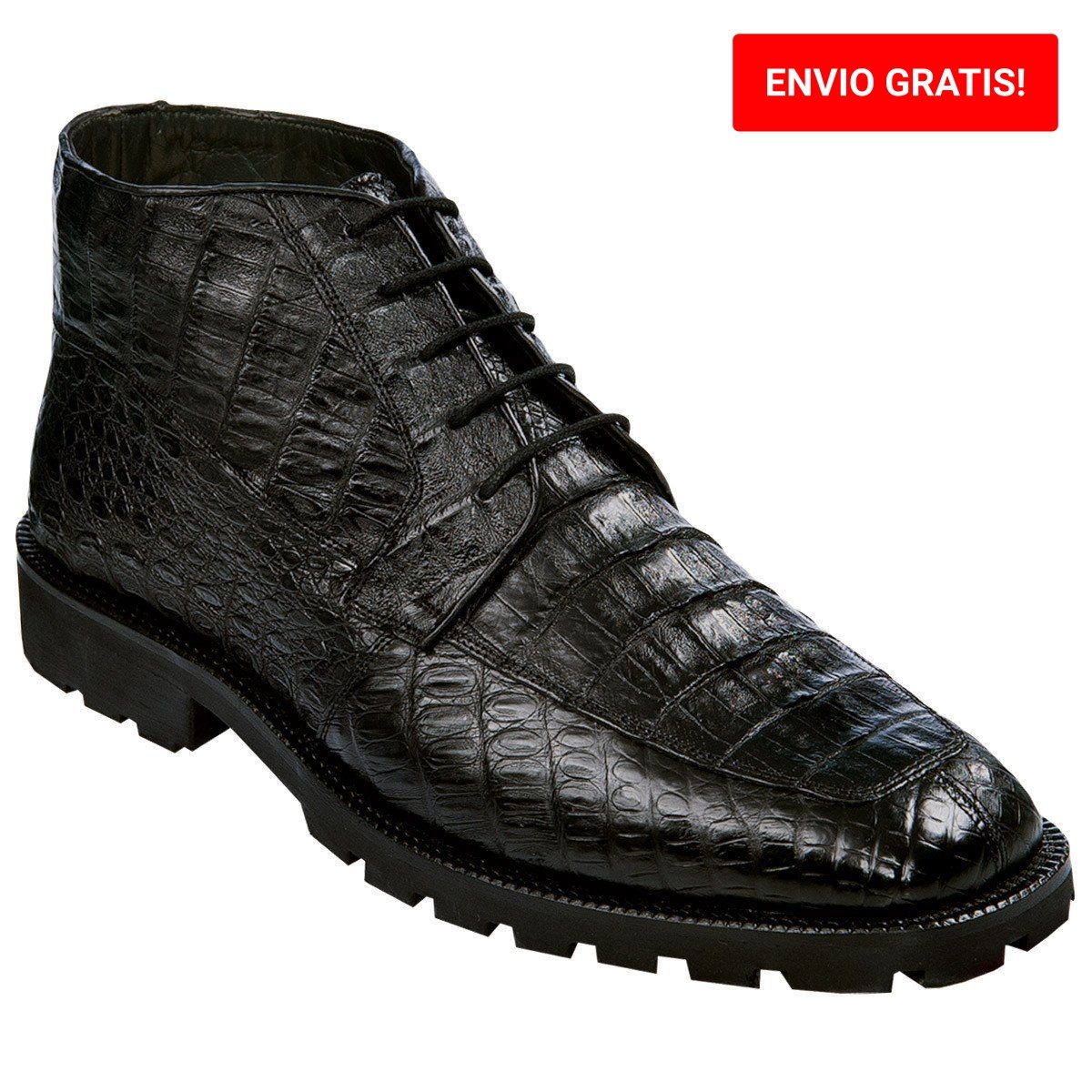 Zapato Botín Piel Caiman Panza LAB-ZA2068205 - Los Altos Boots