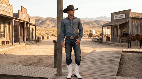 Cómo combinar botas vaqueras con autenticidad y estilo rebelde - CaballoBronco.com