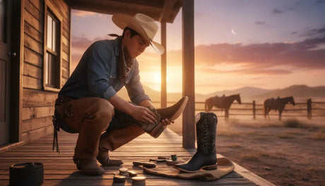 Cómo limpiar botas vaqueras de piel correctamente - CaballoBronco.com