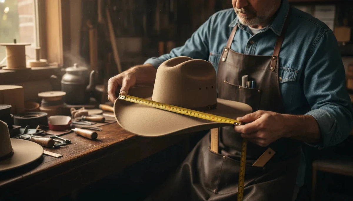 ¿Cómo saber qué talla de sombrero soy? Guía para medir tu cabeza - CaballoBronco.com