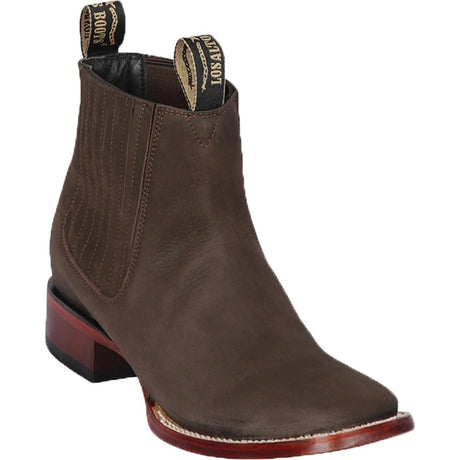 Botines Charros de Nobuck o Gamuza | CaballoBronco.com