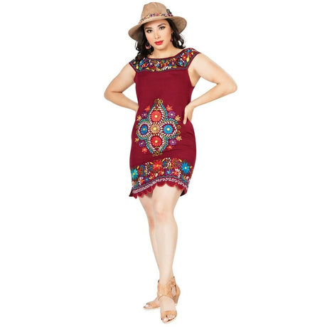 Vestidos de Mujer Artesanales Mexicanos - CaballoBronco.com