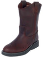 Establo Men’s Work Boots in Grasso leather with Mil Rayas sole
