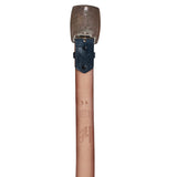 Genuine Teju Lizard Leather Western Belt Navy Blue Color - Los Altos Boots - Back View