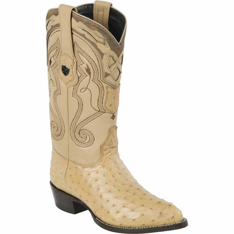 Western Original Ostrich Boots J-Toe Oryx Color - Wild West Boots