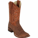 Men's Los Altos Shark Skin Wide Square Toe Boots