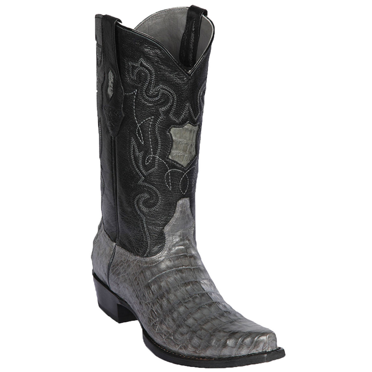 Botas de Cocodrilo Caiman Panza Punta Recortada LAB