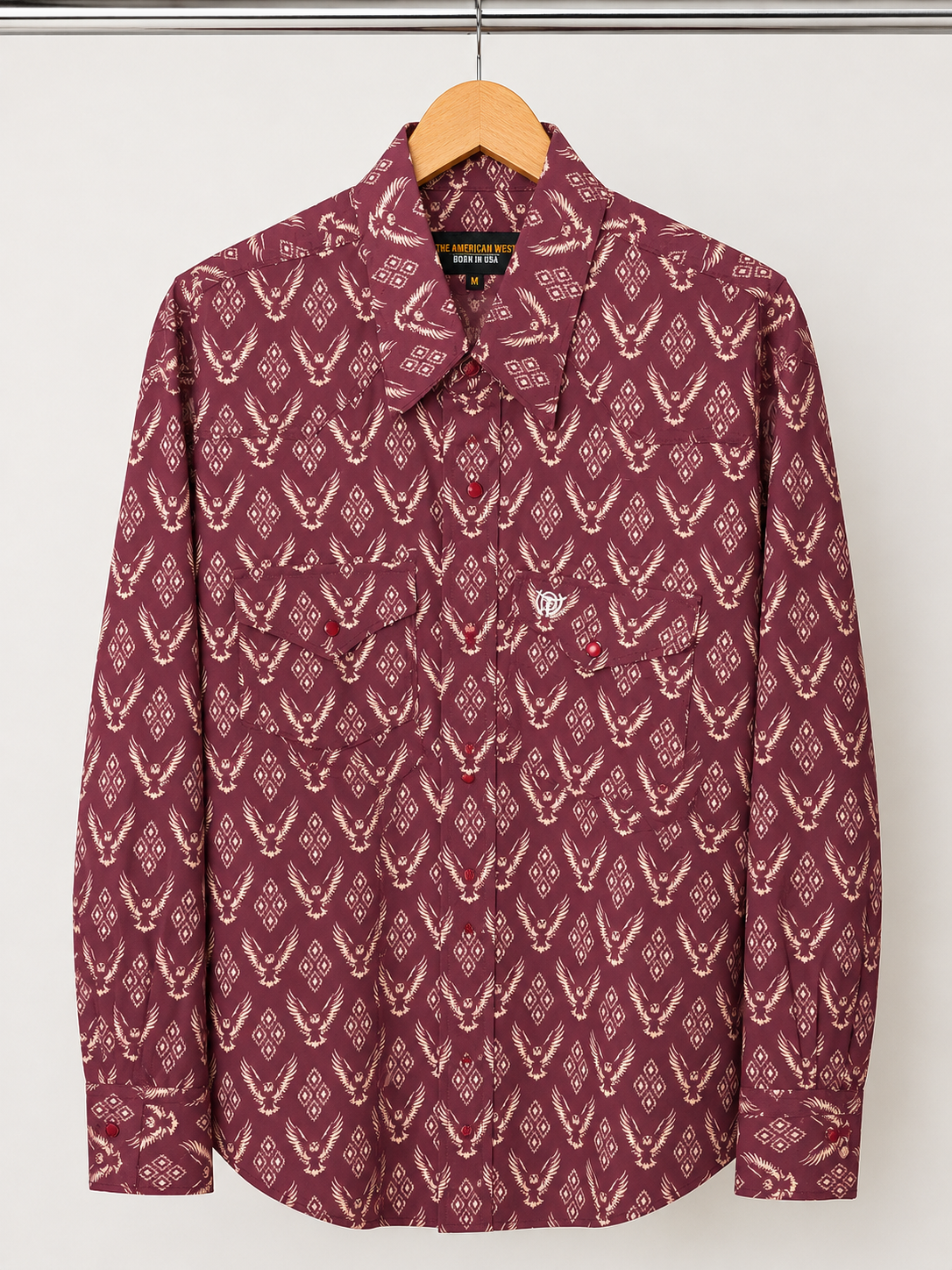 Camisa Vaquera de Manga Larga Cuadros – The American West