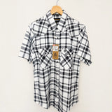 Camisa Vaquera de Manga Corta a Cuadros – The American West