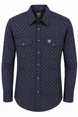 Camisa Western para Hombre de Manga Larga con Estampado-American West