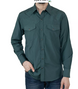 American West Stretch Denim Shirt with Pearl Buttons