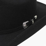 Texana Black Stone Calidad 100X Negro Horma Joan Sebastian ROD-100XB