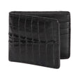 Genuine Caiman Tail Skin Wallet, Black Color - Los Altos Boots