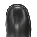 Botas Blacklist de Piel Original Punta Redonda Para Dama Color Negro - Dingo