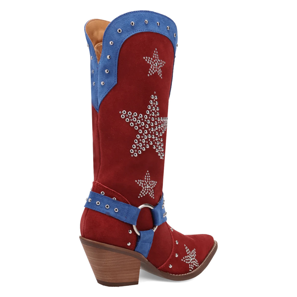 Women's Lucky Stars Suede Leather Boot Multi Color - Dingo
