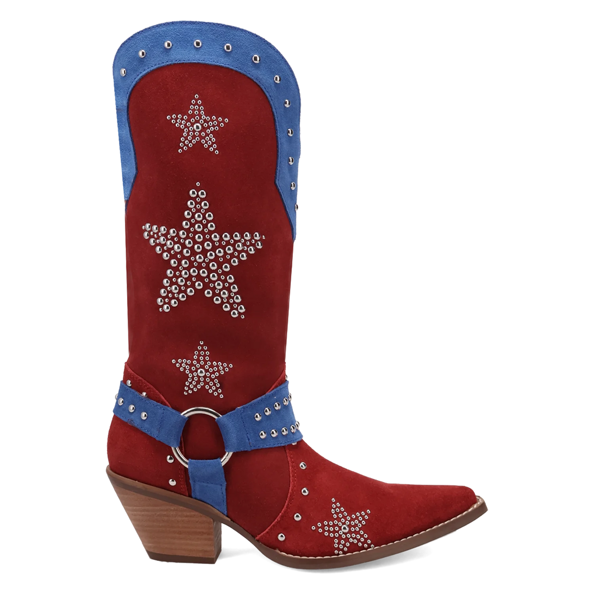 Women's Lucky Stars Suede Leather Boot Multi Color - Dingo