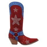 Women's Lucky Stars Suede Leather Boot Multi Color - Dingo