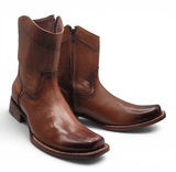 Men's Cowboy Boot Dubai Toe in Privo Leather Honey Color – Hooch Boots H52PD5195